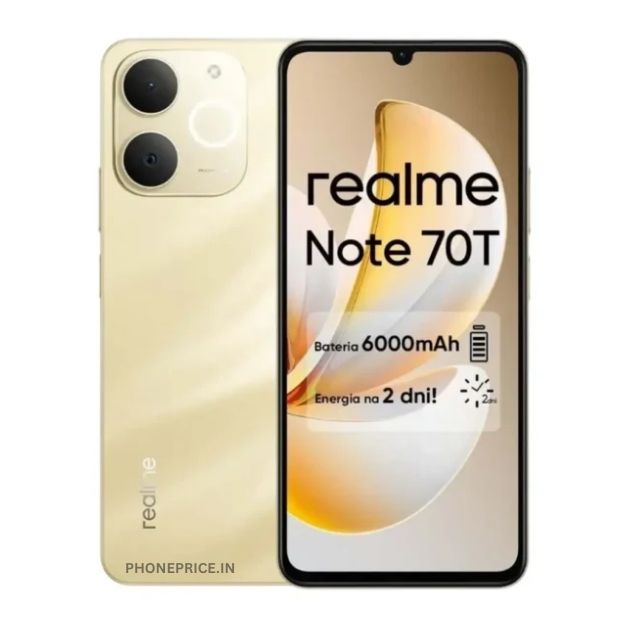ゴールドrealme Note 70T 4Gb/64GB 2台セット Realme-Note-70T-Price-In-India.jpg